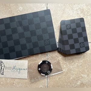 Louis Vuitton Poker Chips and Playing Cards